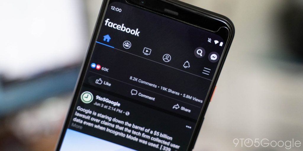 Facebook Android Dark Mode 1 1