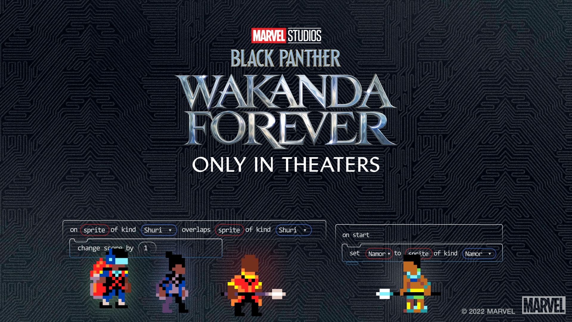 Panther Black Marvel: Wakanda Forever Asset