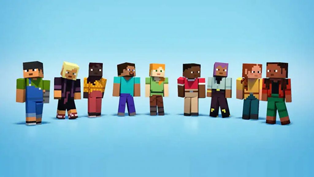 Minecraft Bedrock New Default Skins Update