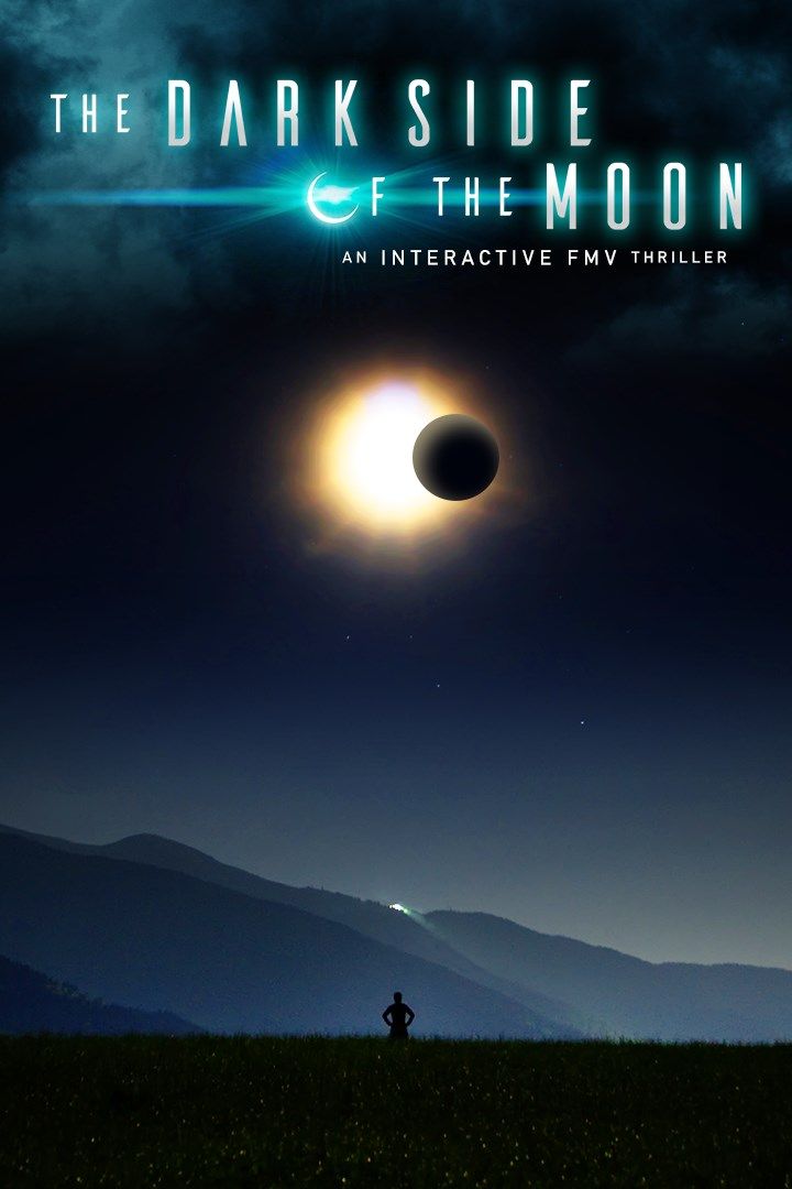 El lado oscuro de la luna: un thriller FMV interactivo – Arte de la caja
