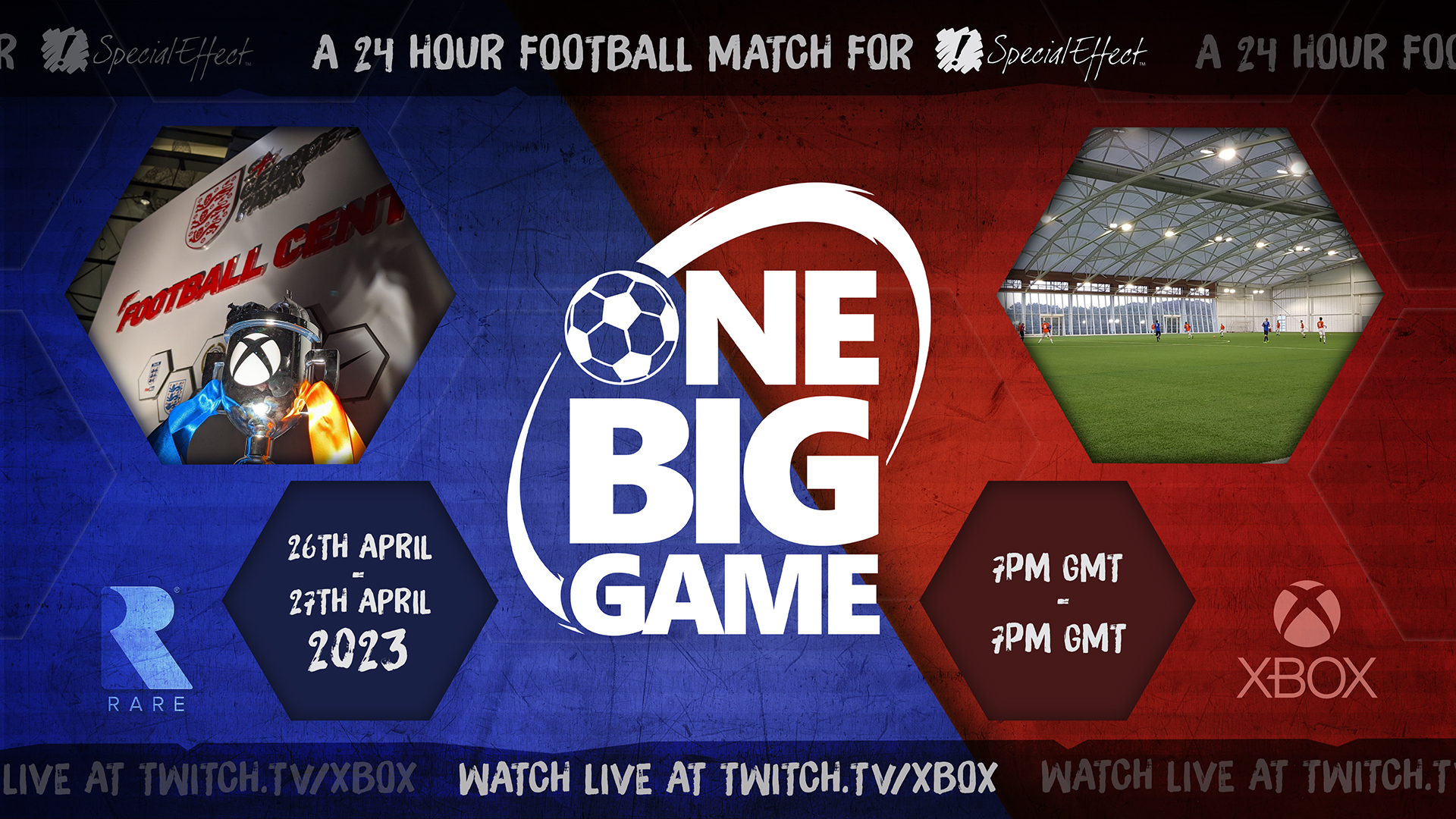 One Big Game: UK Game Studios Tackle 24-Hour Football Match fir SpecialEffect - Xbox Wire