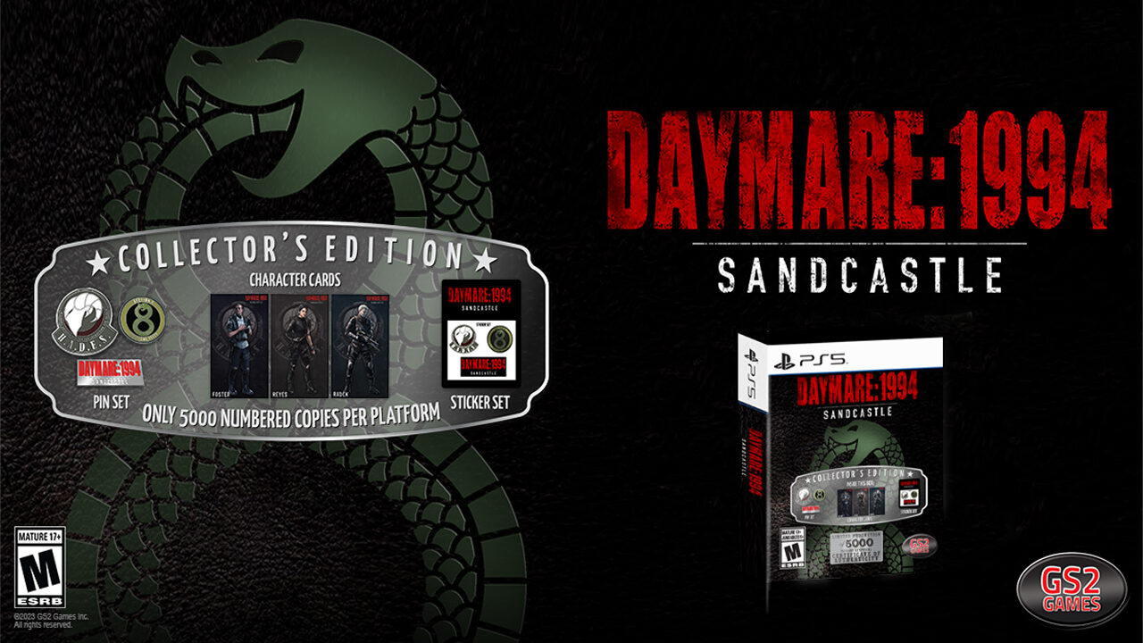 Daymare 1994 Sandcastle Collectors Edition ជួសជុល 7647947 8390938
