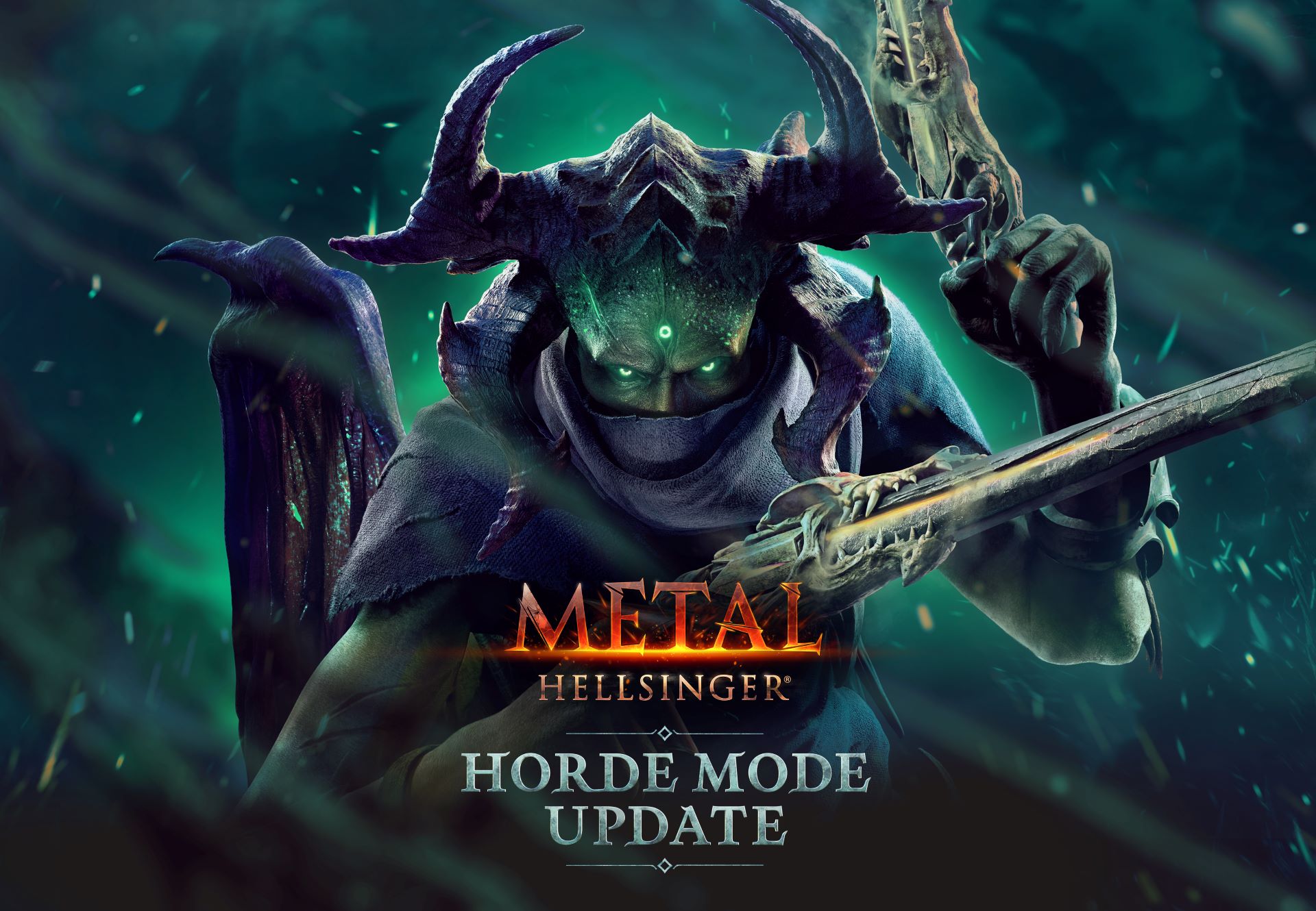 Metaleko osagai sekretua: Hellsinger-en Horda modu berria - Roguelite Design - Xbox Wire