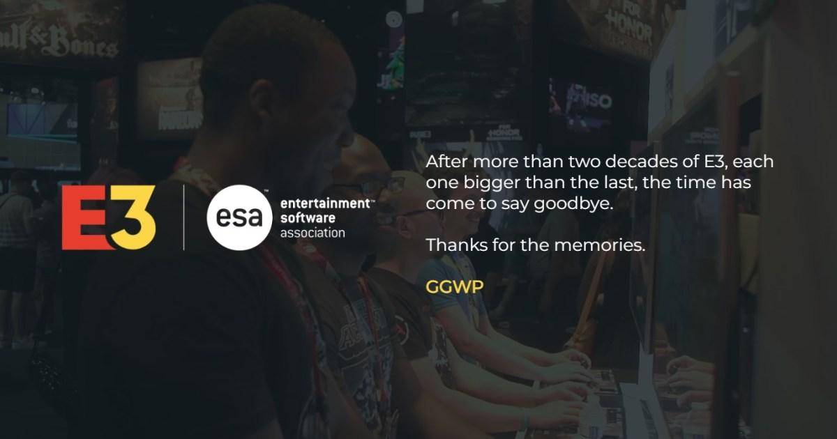 E3 is officially dead as owner puts final nail in the coffin