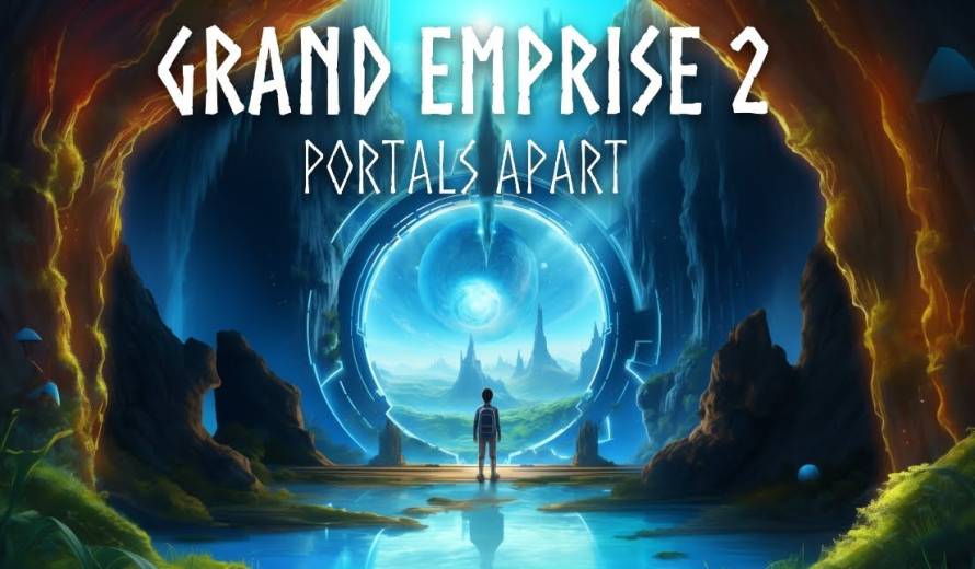 Upútavka na oznámenie Grand Emprise 2: Portals Apart je tu