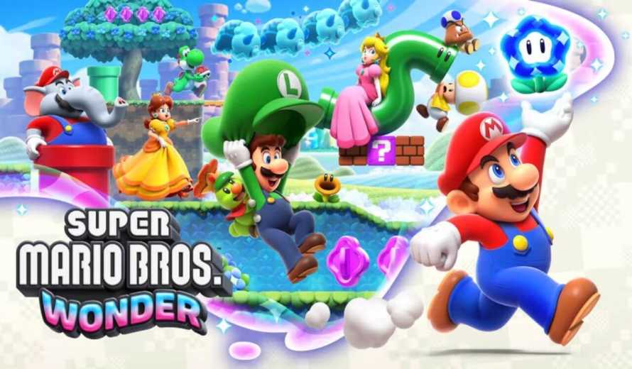 Super Mario Bros. Wonder verzekert Britse toppositie tijdens feestelijke week
