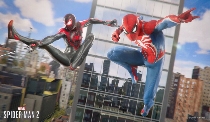 Spider Man 2 Bersama Miles Morales Dan Peter Parker 9532133