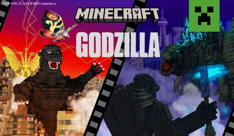 Майнкрафт Godzilla 3041019