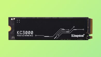 Iegādājieties Kingston KC3000 2TB PCIe 4.0 NVMe SSD par 123 £ vietnē Amazon UK