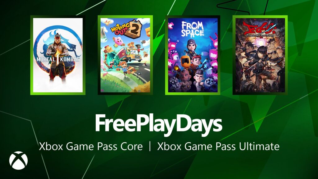 免费游戏日 – 《真人快打 1》、《走出去 2》、《来自太空》和 Ed-0：僵尸起义 – Xbox Wire